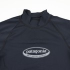 Patagonia Vintage R0 Rash Guard Mens Medium Made In Usa Surf Shirt Black Y2k