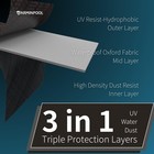 Outdoor Pool Heater Cover For Winter Small Swimming Pool Heat Pump Covers