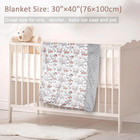 Baby Blankets For Girls Super Soft Minky Toddler Blanket 30x40 Inches  Double La