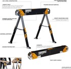 Toughbuilt - Folding Sawhorse   Jobsite Table  set Of 2 