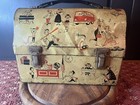 1950 s American Thermos Bottle Co School Days Junior High Band Metal Lunchbox