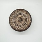 Brown Glazed Stoneware Covered Box  Thailand  Sawankhalok  15th Century