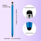 3pcs Stylus Pen Touch Screen Rubber Tip Styluses For Ipad Tablet Android Phone