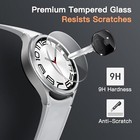 3x Glass Screen Protector For Samsung Galaxy Watch 4 5 6 7 8 40 44 Classic 43 47