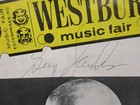 Vintage 1976 Westbury Music Fair Program Telly Savalas Signed Autographed