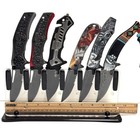 Acrylic Display Stand For 6 Items Like Pocket Knives 1 Set