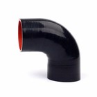 2  Inch Silicone 90 Degree Elbow Pipe Intercooler Hose Coupler 51mm Black Red