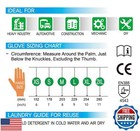 Gyc Gloves  Cut Resistant Safety Work Gloves - Level 5 Cut Protection  10 Pai