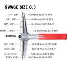 Copper Pipe Swaging Tool tube Expander For Hvac Air Condition Line Or Refrigerat
