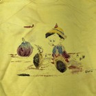 Vintage Mayo Spruce Sweatshirt Youth Xl Yellow Pinocchio Graphic Fleece Usa 70s