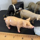 Vintage Schleich Animal Figurines Lot 9 Farm Animals See Photos