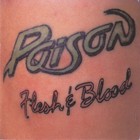 Poison Flesh   Blood Banner 2x2 Ft Fabric Poster Tapestry Flag Album Cover Art