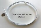 Thick Abs Plastic Binding Guitar Mandolin Luthier - White Ivory Black Tortoise