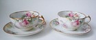 Antique Nippon London Crockery Tea Set For Two Tea Cup   Saucer Tidbit Plates