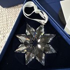 Swarovski 2013 Annual Christmas Ornament Large Crystal Snowflake 5004489 Mint