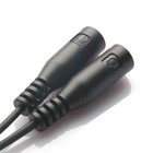 3 5mm Stereo Audio Male To 2 Female Headphone Mic Y Splitter Cable Adapter