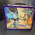 Vintage-batman  And Robin Metal Lunchbox  1966- Aladdin