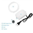 Fish Tank Air Bubble Oxygen Air Pump Stone Aerator Silent For Aquarium Pond