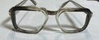Vintage Aristocrat Oversized Square Eyeglasses Frame 66-20 Clear Brown Gradient