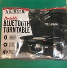 Victrola Vintage 3-speed Portable Bluetooth Suitcase Turntable W  Speaker  Black