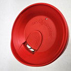 Tervis 16 Oz Double Wall Tumbler Mug Travel Cup Lid Dishwasher Safe Red Black   