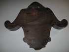 Stunning Antique Victorian Bas-relief Woman Wood Carving 13 In  Wide 12 In  Tall