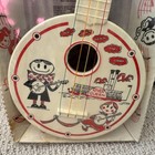 Vintage Mastro Toy Banjo Plastic River Queen Boat Banjo Mint In Box