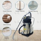 3in1 Commercial Carpet Cleaning Machine steam Vacuum Cleaner Extractor 40l New