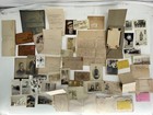 Lot Antique Letters Vintage Early 1900s 1800s Docs Photos