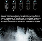 Storm Glass Weather Predictor Barometer Decorative Bottle Droplet