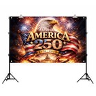 America 250th Anniversary Flag Backdrop 1776-2026 250 Years Of Birthday American