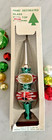 Vintage Bradford Novelty Co  Hand-blown Glass Finial Christmas Tree Topper 11 