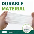 Supmedic Vinyl Disposable Exam Gloves  Latex   Powder-free  Clear 100  l  