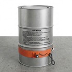 Drum Heater Band 1200w 120v     Adjustable Heating Wrap 55-gallons  White 