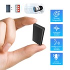 500 Hrs Mini Spy Voice Activated Recorder Digital Audio Magnetic Mp3 Player