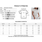 Womens Lace Round Neck Tops T-shirt Ladies Casual Loose Solid Basic Tee Blouse