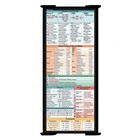 Whitecoat Clipboard Trifold - Physical Therapy Edition  black  Trifold 