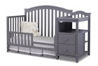 Sorelle Crib-to-toddler   Full-size Bed Conversion Kit Gray  148