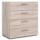 Tvilum Austin 4 Drawer Chest In Truffle