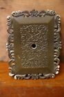 Vintage Antique Doorbell Cover Case Box Ornate Hardware Reclaimed Gothic Porch