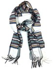 Plaid Check And Solid Cashmere Feel Winter Scarf Warm Scarfs Cold Weather Acc   