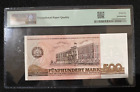 Germany - Democratic Republic 500 Mark 1985 Pmg-66 Gem Unc Epq