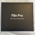Zoom F8n Pro Multitrack Field Recorder 8 Input 10 Track 32-bit Float Recording