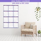 2026 Dry Erase Calendar     Large Yearly Wall Calendar 2026  38 2   X 25 2       