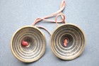 Bronze Tibetan Buddhist Tingsha Meditation Bells  2-1 2   From Nepal