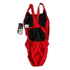 Speedo One Piece Swimsuit Pro Lt 10 36 Lifeguard Racerback Team Red Modest New