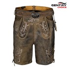 Oktoberfest Costumes Men Suede Leather Lederhosen Klose Bavarain Lederhosen