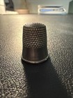 Sterling Silver Sewing Thimble Antique Size 9