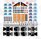 Space 1999 Eagle Transporter - Mpc 14  Lab Eagle - Sticker Decal Markings - 1 72