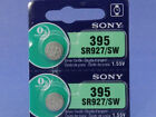Sony 395  Sr927 sw  Watch Battery  2pcs